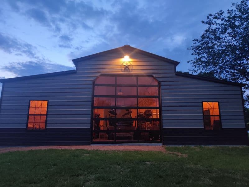 Custom Tan and Brown Personalized Barndo